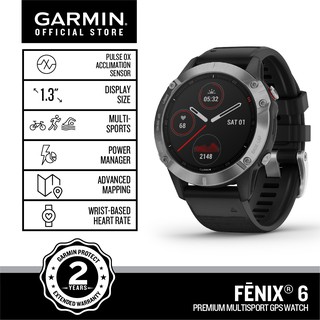 Garmin Fenix 6 Silver Premium Multisport GPS Watch