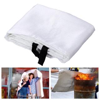 Fire blanket 1m × 1m Home Fire Safety Blanket Fire Fighting Prevention (2)