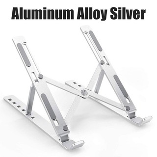 Bedroom Universal Cooling Portable Hands Free Aluminium Alloy Adjustable Foldable Laptop Stand (1)