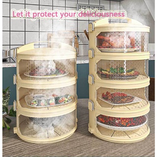 5 layers Breathable food protection box Breathable food storage cover Anti-fly food cover