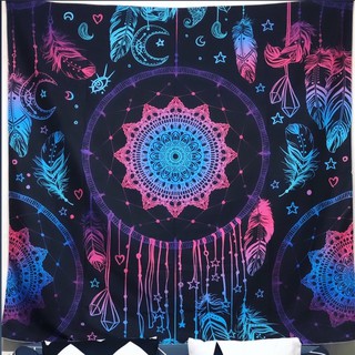Mandala Dreamcatcher Sun Moon Tapestry Wall Decor