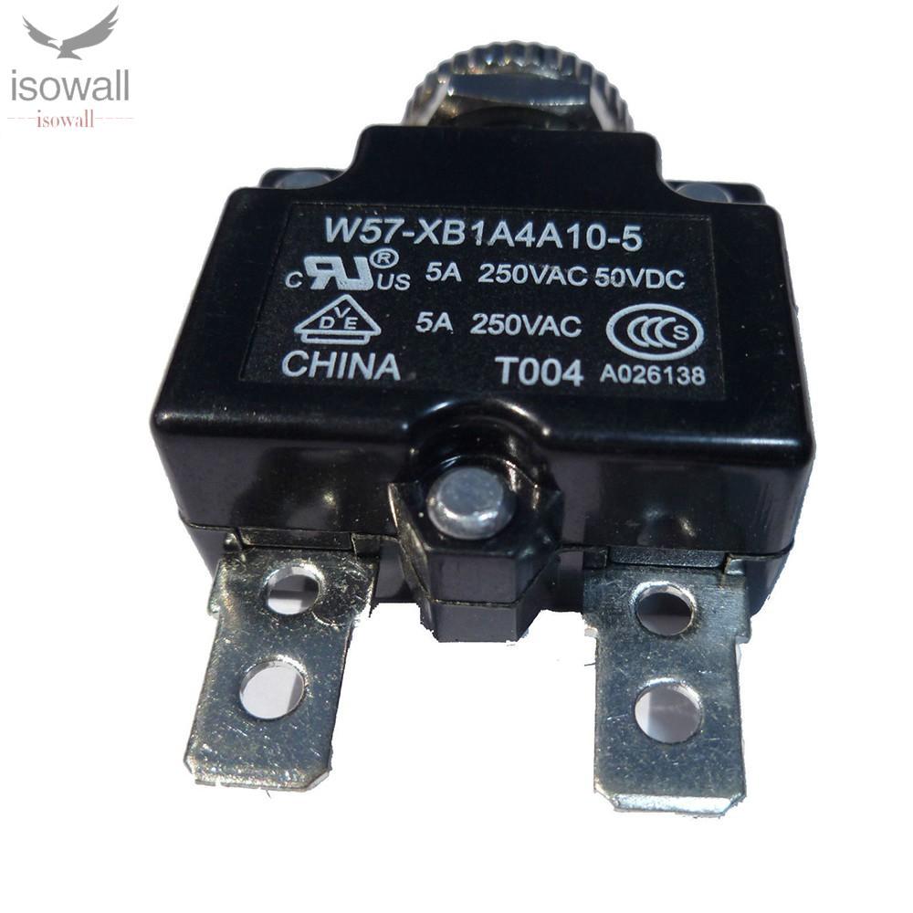 HL🔥Re-settable Thermal Circuit Breaker/Fuse 5A 10A 15A 20A 30A & Waterproof Cover