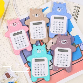 Cartoon Candy Color Calculator Simple Portable Student Office Supplies Stationery