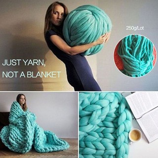 Chunky Wool Yarn Soft Bulky Arm Knitting Roving Crocheting