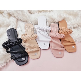 Braided Tirintas Z Strap Flats Slippers Sandals Marikina Made Trendy
