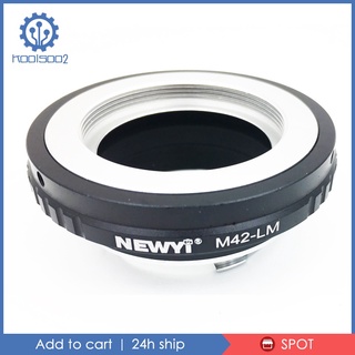 [KOOL2-8] M42-LM Lens Adapter fit Techart LM-EA7 for Leica M Camera Photography