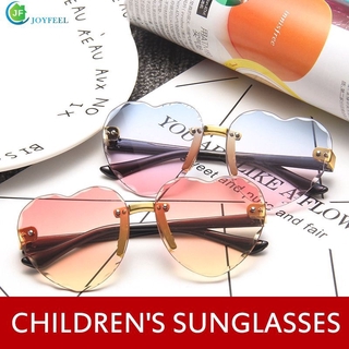 JF Vintage Kids Sunglasses Child Sun Glasses Round Loving Baby Children Sport Sunglasses Girls Boys joyfeel