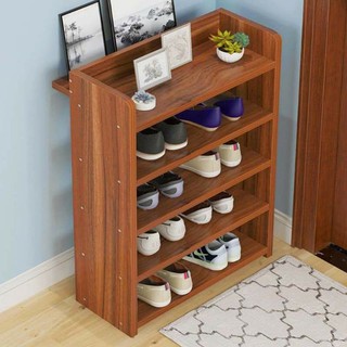 Green Moon 5 Layer Wooden Shoe Cabinet Shoe Rack Organizer for kids size shoes (1)