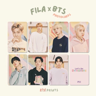 BTS x FILA DYNAMITE COLLECTION UNOFFICIAL PHOTOCARD SET