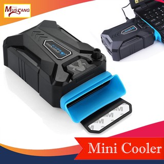 Ice Troll Cooler Laptop Exhaust Mini Cooler Vacuum Fan USB Cooler (Black)