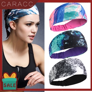 CarAcc Unisex Polyester Yoga Basketball Running Sports Sweat Absorbent Band Headband