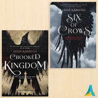 Six Of Crows and Crooked Kingdom by Leigh Bardugo Book Paper in English for Entertainment