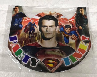 Agar.shop Superman Partyneeds Themed Superman Collection Boys Birthday Party (7)