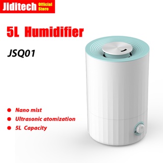 Jiditech Humidifier air humidifier Household Mute Diffuser Aromatherapy Essential Oil Humidifier 5L