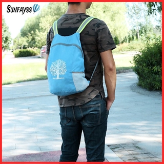 15L Unisex Folding Backpack Waterproof Lightweight Outdoor Travel Hiking Camping Backpack Day pack