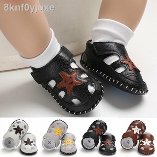 ✇Cute Animal Pattern Baby Sandals Shoes Newborn Baby Kids Boys Girls Cute Cartoon First Walkers PU P
