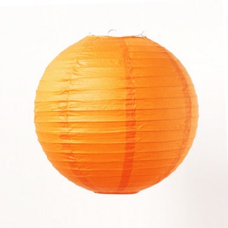 Orange paper lantern
