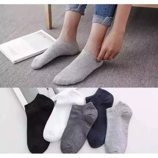 5 Pairs Men Socks Boy Socks Ankle Socks 100%Cotton (Any Desi