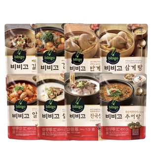 CJ BIBIGO Korean Soup/Stew (Kimchi Stew/Ginseng Chicken/Beef Stew/Seaweed Stew/Beef Bone Soup) (1)