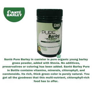 Sante Pure Barley Canister