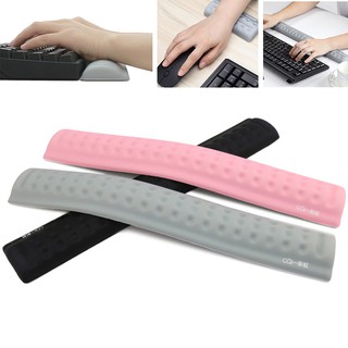 Memory Foam Home Wrist Rest Keyboard Support Mouse Pad Raised Platform Hands