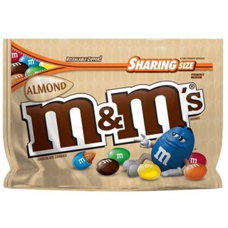 M&M's Almond Chocolate Candy Sharing Size 263.7g/Coffee Nut/English Toffee Peanut 255.2g