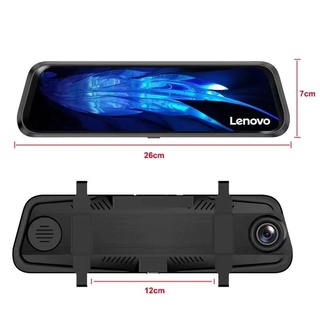 LENOVO HR17 Dashcam 9.66inch Stream media Car DVR Dual Lens FullHD 1080P Dash Cam with Night Vision (2)