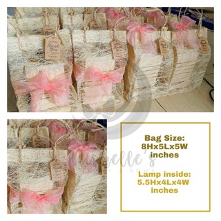 Customized Sinamay Bags(PRE-ORDER) ABACA BAGS SOUVENIR BAGS (1)
