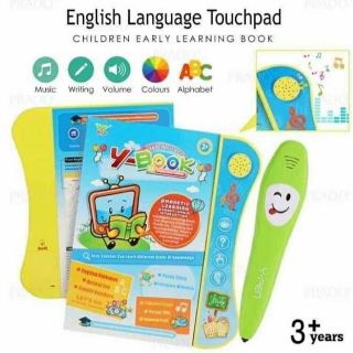 Y-book Smart baby talking english baby book and pen (4)