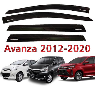 Toyota Avanza 2012-2020 OEM Window Door Visor Sun Rain visor MADE IN THAILAND