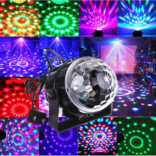 LED Projector DJ Disco Light Music Sensitive Sync Effect Lighting Stage Party Dance Light
