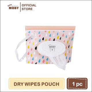 【Ready Stock】Baby Wipes ▧┇Baby Moby Dry Wipes Pouch Dispenser - Pink