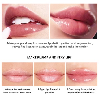 3 Colors Lips Plump Moisturizer Lip Gloss Sexy Lips Magic Mini Capsule lip Balm L1159 (2)