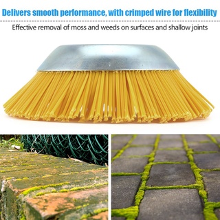 Deicy Outer Diameter 200mm Inner Hole 25.4mm Nylon Weed Brush Universal Trimmer Head 07.25