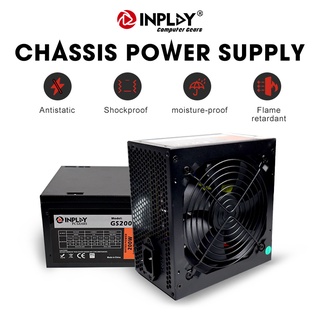 Inplay 200W/250W PC Computer Power Supplies PSU Fully Modular Power Supply GS200LK/GS250LK