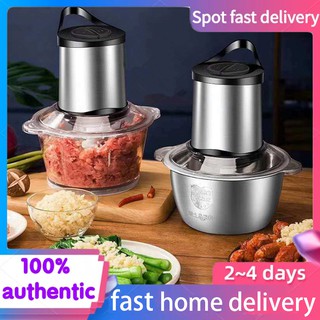 Meat grinder vegetable grinder electric meat grinder large mixer 2L household cooking machine 250W