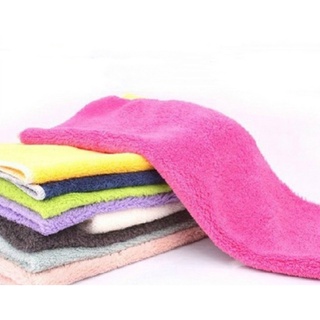 1pc towel fiber dishcloth duster wash clothe hand towel