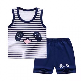 Terno Shorts Sleeveless for Kids Summer Outfit