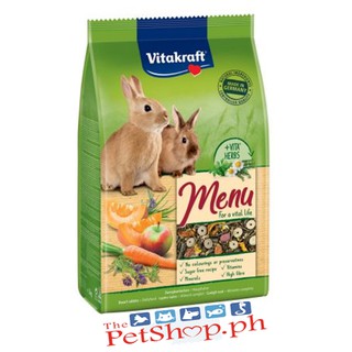 Vitakraft Menu Rabbit Food 1kg for a Vital Life