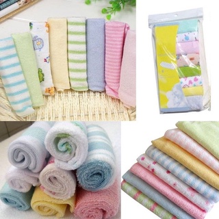 ✅Gerber✅ Baby Washcloths Handkerchief 8pcs Pack Assorted (9x9 inches) -Random Color