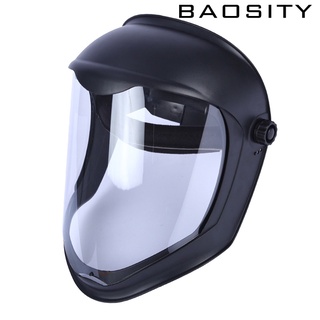 [BAOSITY*] Face Shield Helmet Mask Clear Polycarbonate Visor Protective Cover Safety