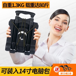 Shopping Cart Trolley Trolley Foldable and Portable Luggage Hand Buggy Lightweight Trolley Home Shopping Cart Luggage Trolley