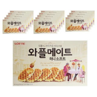 Lotte Confectionery Waffle Mate Honey Soft