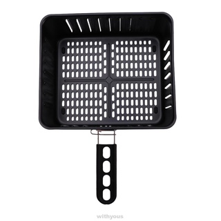 Convenient Replacement Non-stick Dishwasher Safe Square Air Fryer Basket
