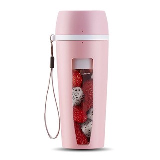 [Ready Stock] 400ml Portable Juicer Cup Electric USB Rechargeable Fruit Blender Machine Mixer Mini F