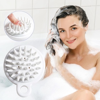 Silicone Head Body Scalp Massage Brush Care Tool Comb Shampoo Hair Washing Comb Shower Brush Bath Sp