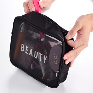 Pouch Travel Collection Bag Makeup Wash Bag Breathable Net Change Card Drug Bag Mesh Makeup Bag (3)