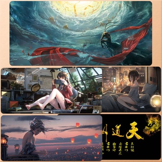 mouse pad gaming large keyboard pad gaming Mouse pad oversized office custom e-sports game mat student computer book desk mat keyboard pad cute female anime