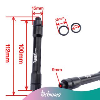【COD】Bike 12/15mm To 9mm Thru Axle Quick Release Hub Conversion Skewer Adapters