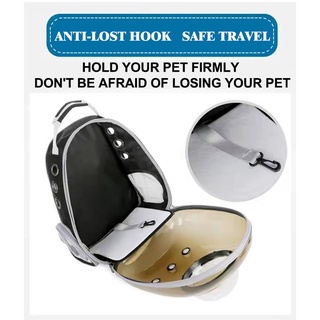 Pet Outing Portable Backpack Space Capsule Transparent Shoulder Cat Dog Portable Cage Pet Supplies (6)